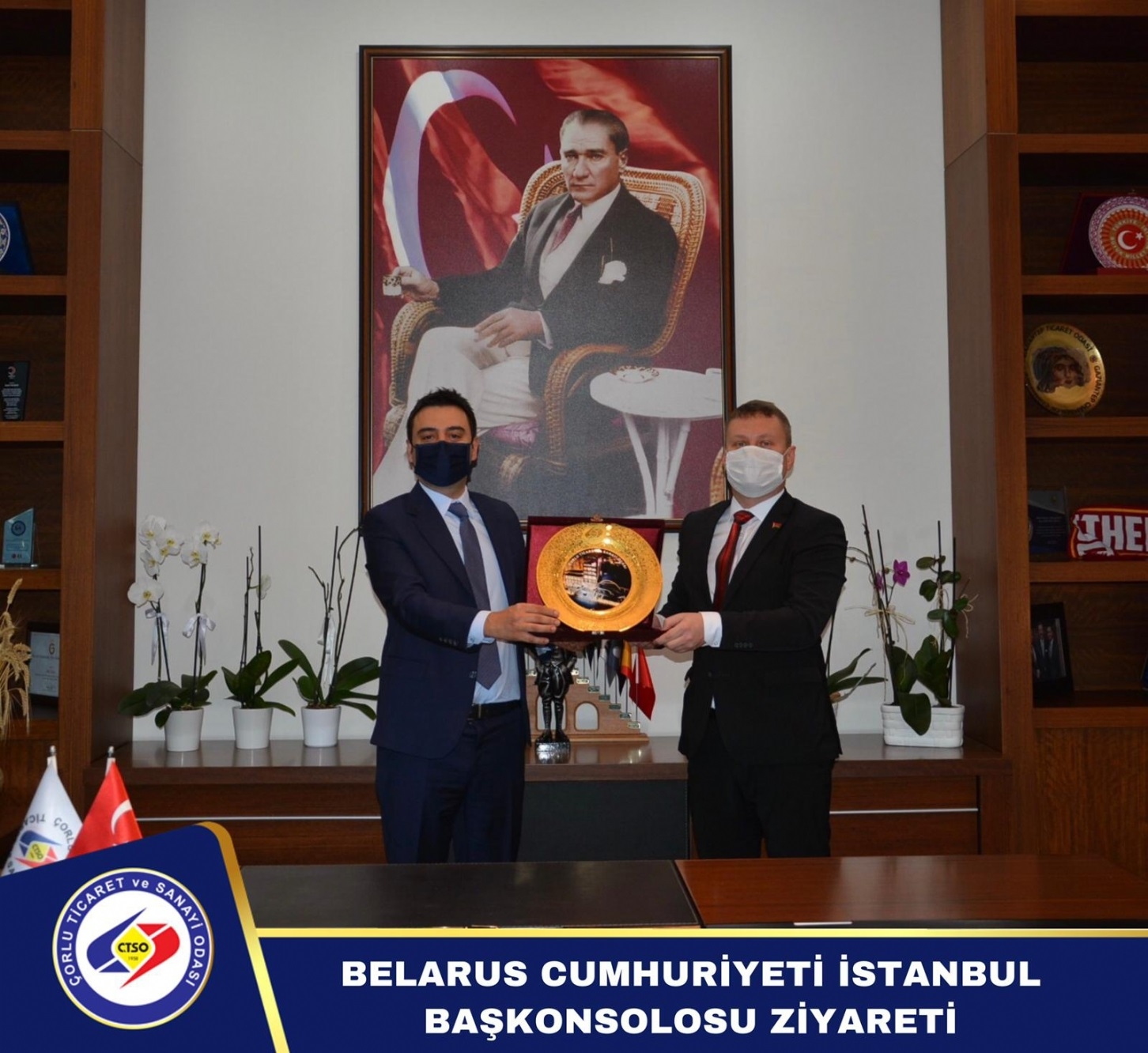 Consul General Of The Republic Of Belarus In Istanbul Visited Our Chamber