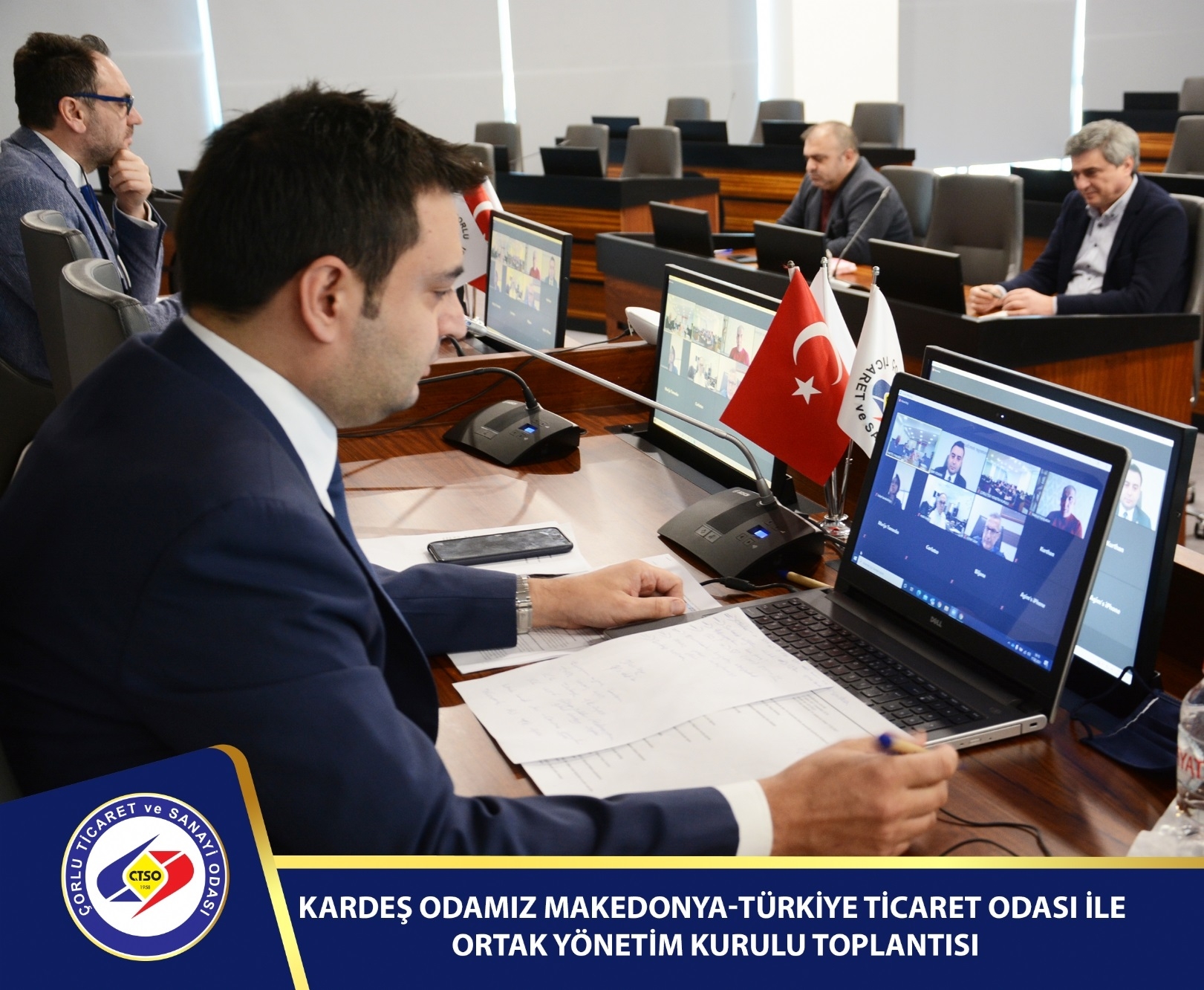 We Held A Joint Board Meeting With Macedonia-Turkey Chamber Of Commerce