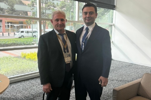 orlu Chamber of Commerce and Industry Chairman zzet VOLKAN Met with Louie Dipalma, Vice President of the Canadian Ontario Chamber of Commerce