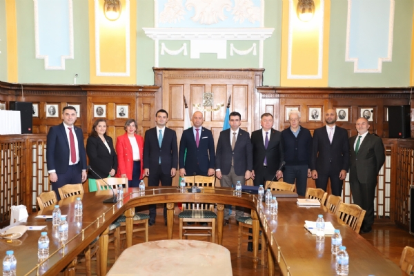 With the participation of orlu District Governor Mr. Murat EREN, orlu Chamber of Commerce and Industry and orlu Municipality Delegation Visited the City of Plovdiv in Bulgaria