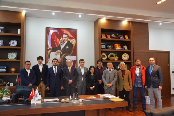 Japanese-Turkish Cultural Association Visited Our Chamber