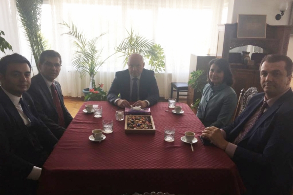 İzzet Volkan Met With Consulate General Of Bulgaria In Edirne